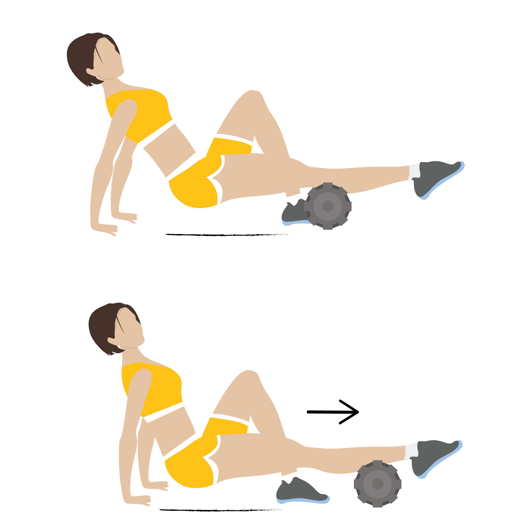 calf release exercise illustration