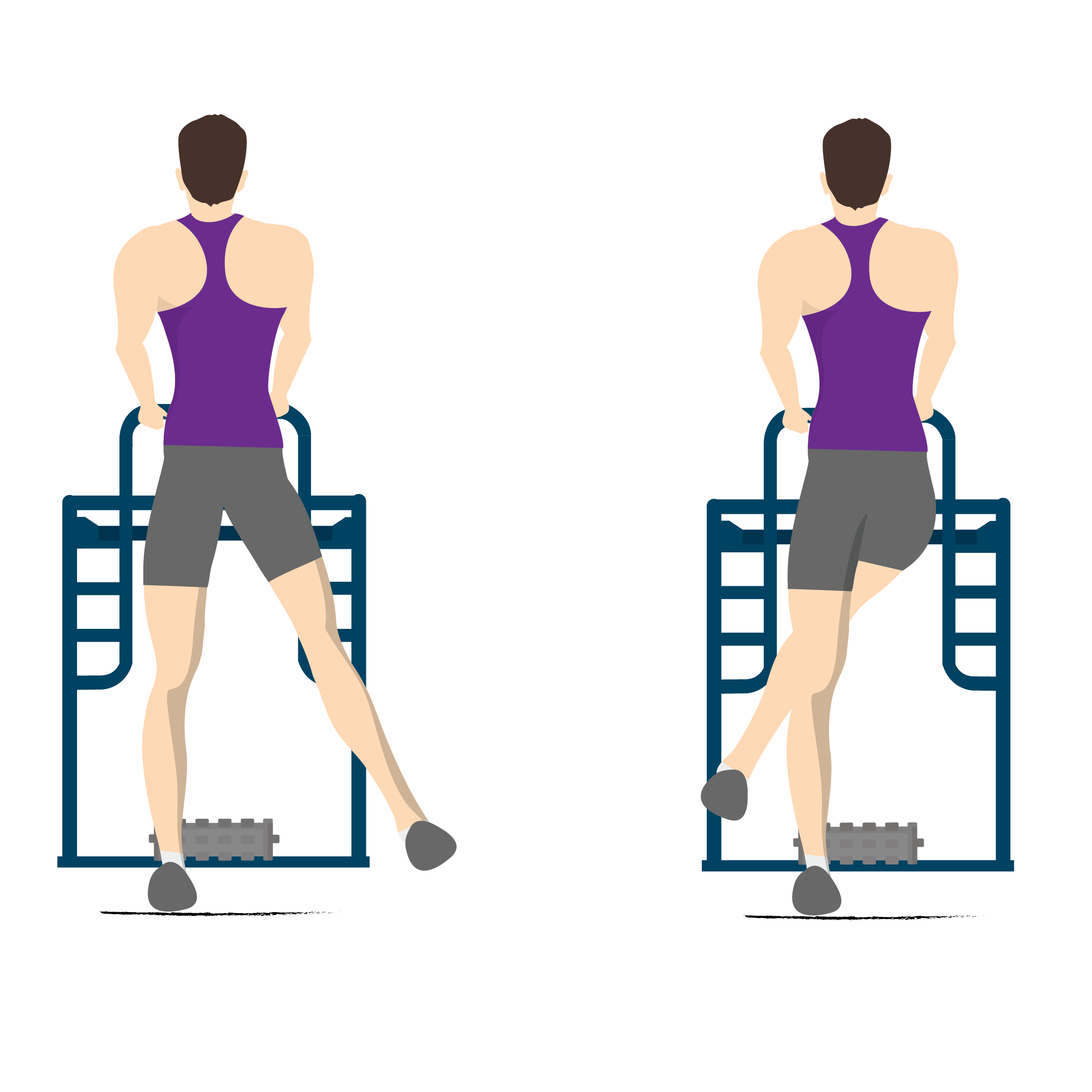hip swings exercise illustration