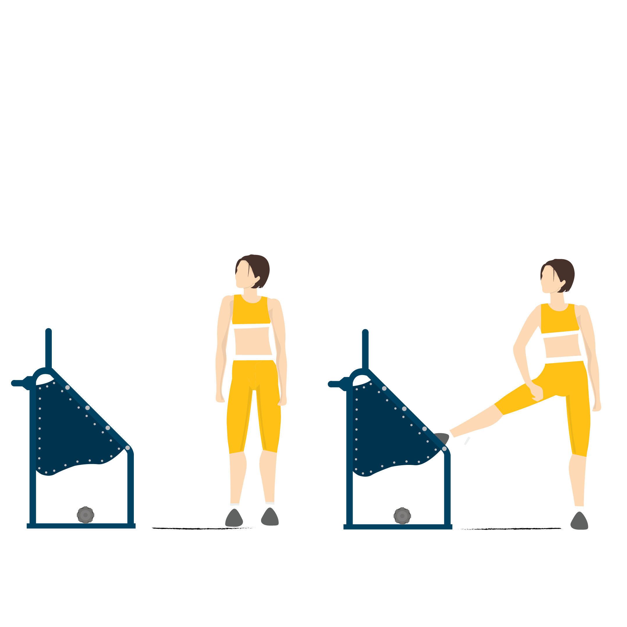 inner thigh stretch illustration