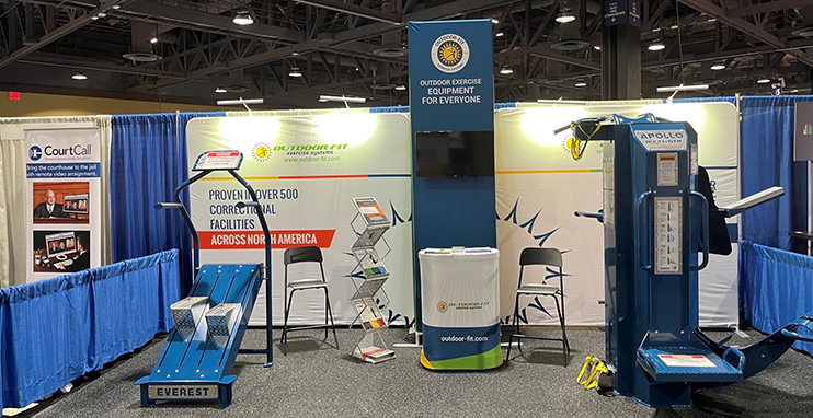 booth setup