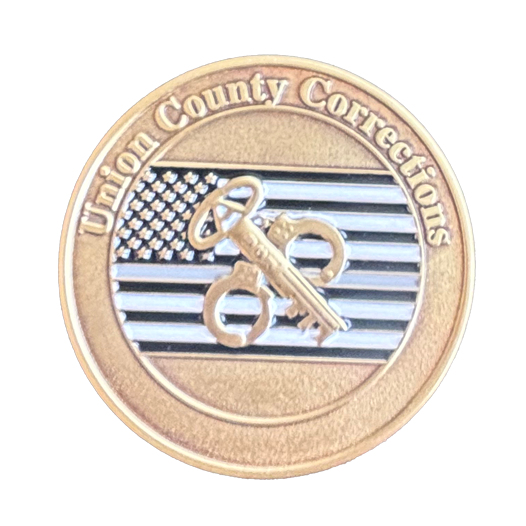 Union COunty Corrections coin