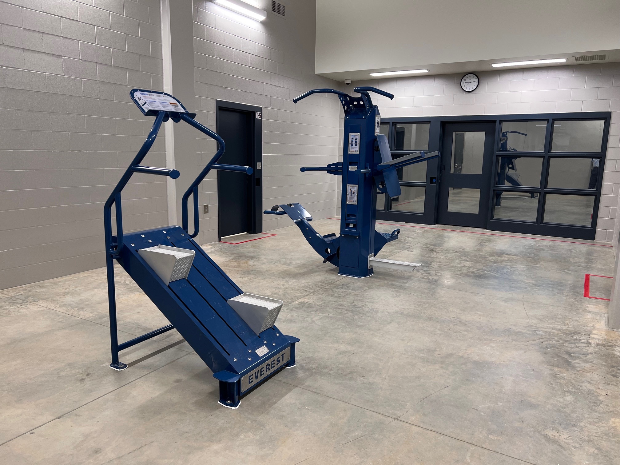 Two multi-gyms in correctional environment