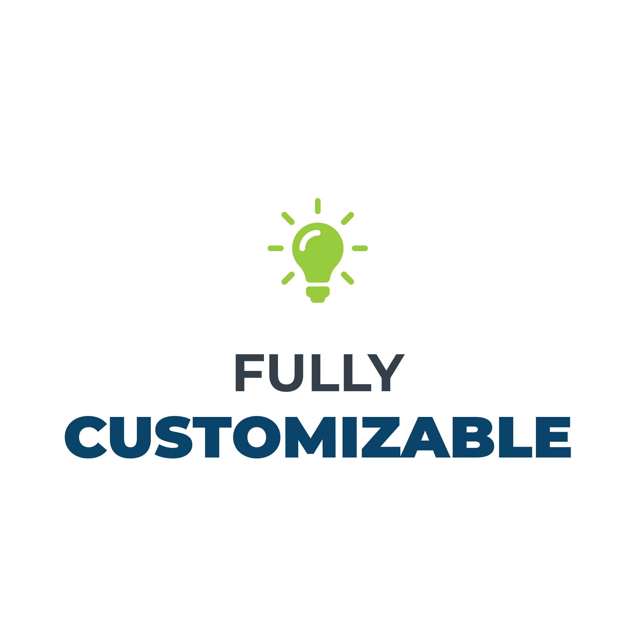 Fully Customizable Icon