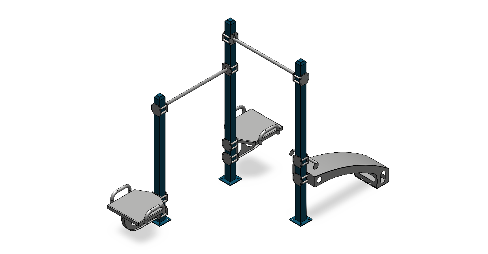 Cali-Rig 14 outdoor calisthenics equipment 