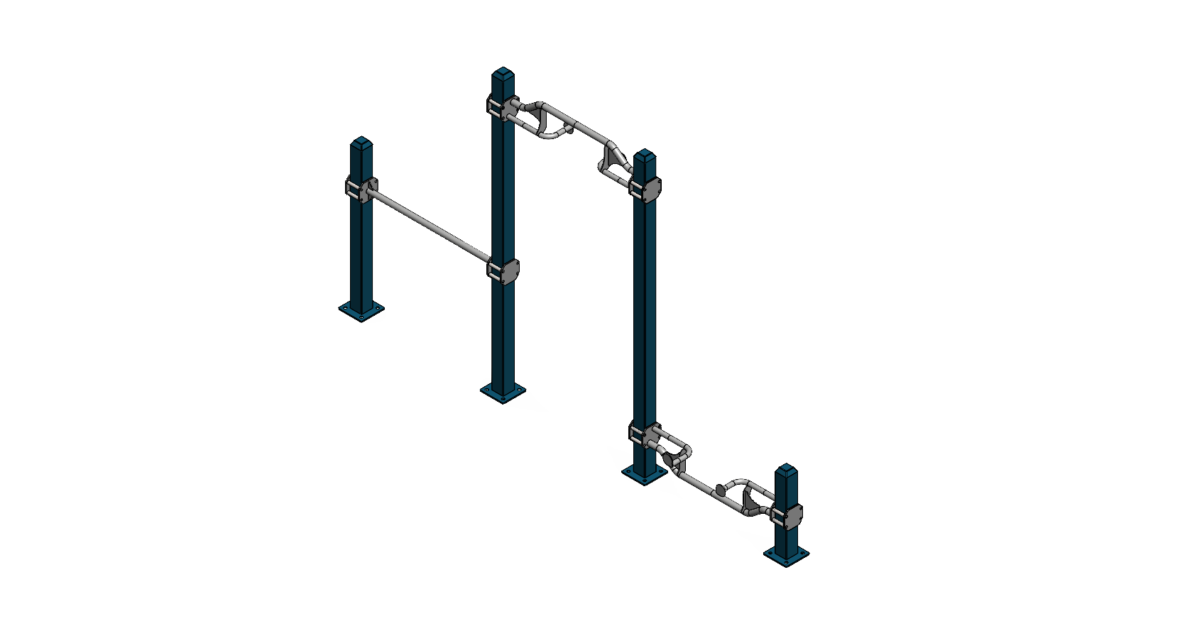 Cali-Rig 16 outdoor calisthenics equipment