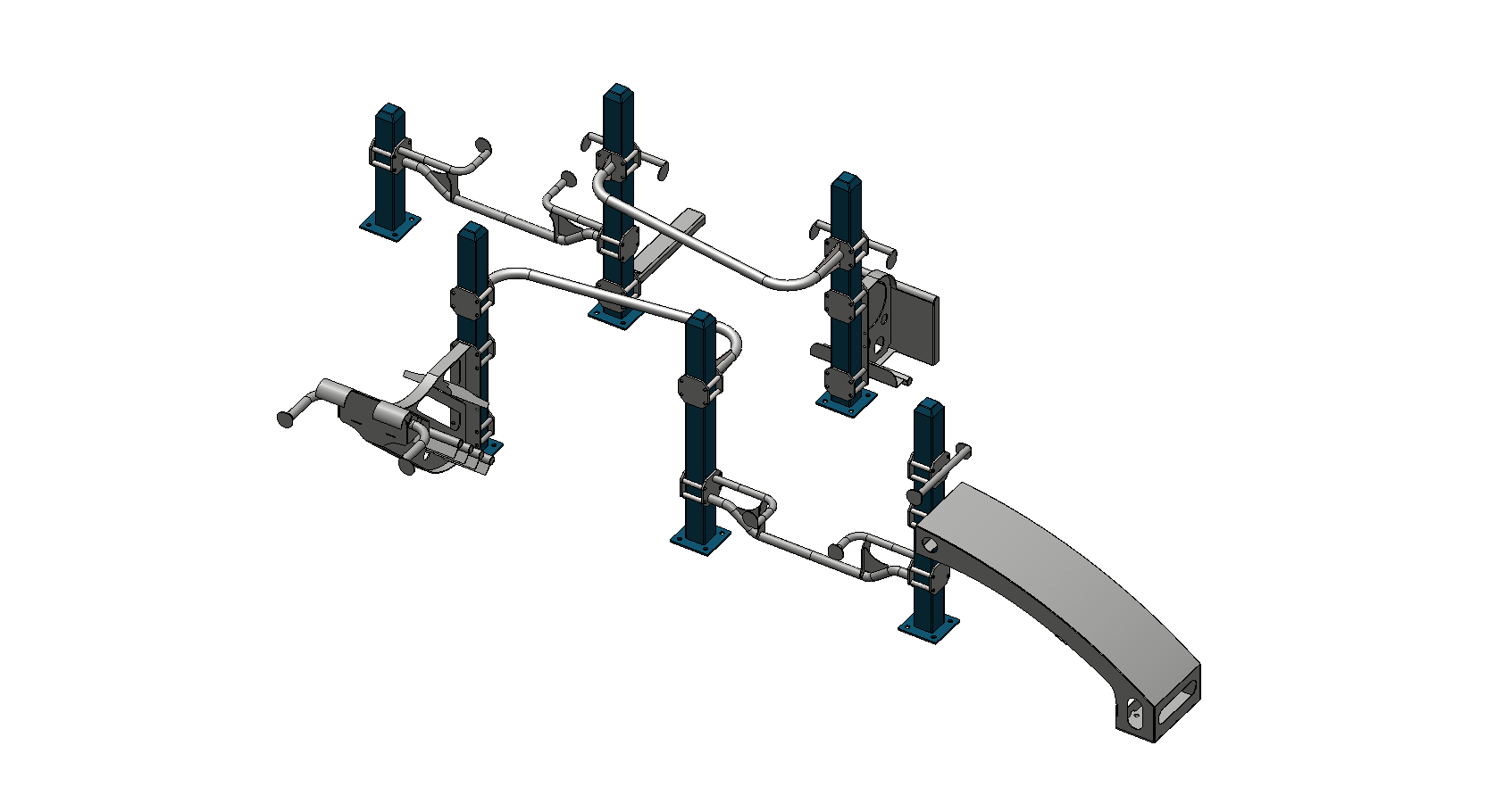 Cali-Rig 36 outdoor calisthenics equipment 