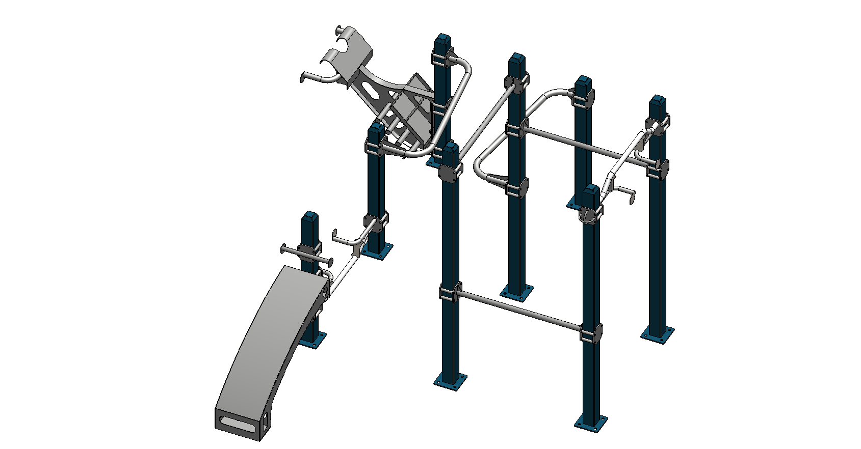 Cali-Rig 38 outdoor calisthenics equipment 
