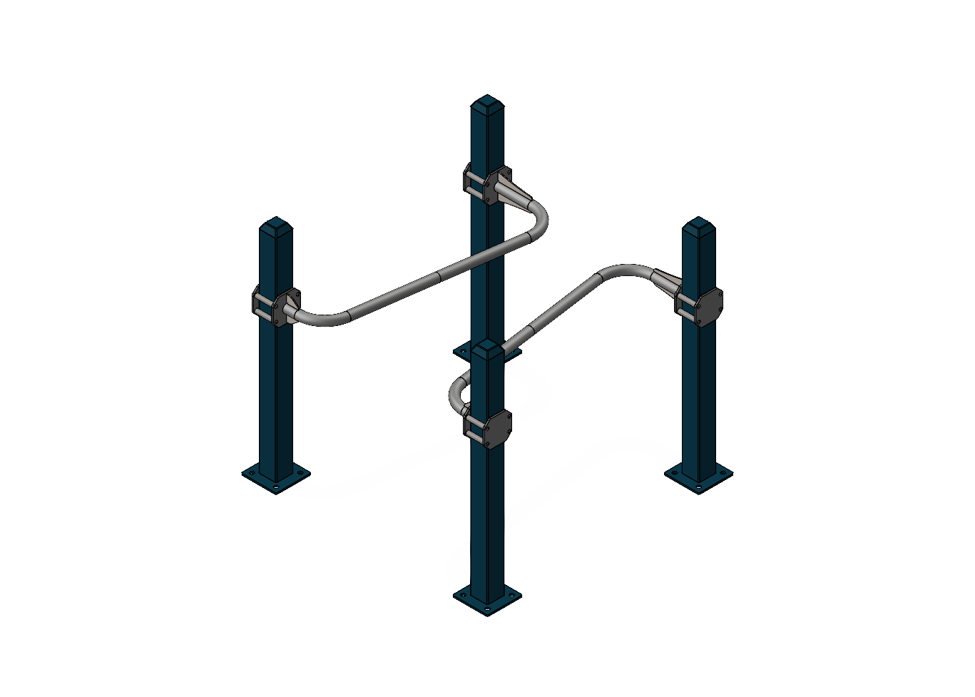 Cali-ADA Parallel Bars outdoor calisthenics equipment 