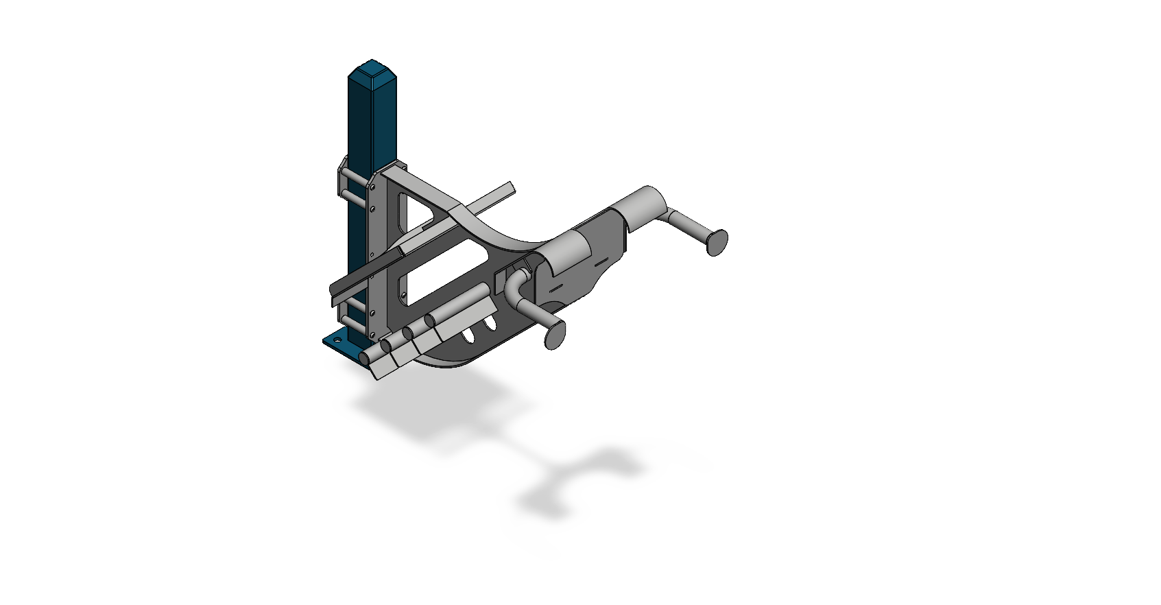 Cali-Back Extension Bench outdoor calisthenics equipment 