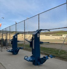 secure prison gym equipment