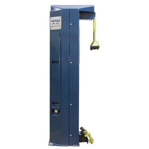 Versa Hi-Lo Pulley correctional fitness equipment with secure adjustable weight stack for prisons and correctional facilities