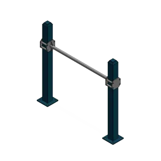 Cali-3' Pull-Up Bar outdoor calisthenics equipment