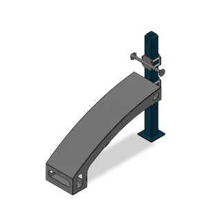 Cali-Sit-Up Bench outdoor calisthenics equipment 