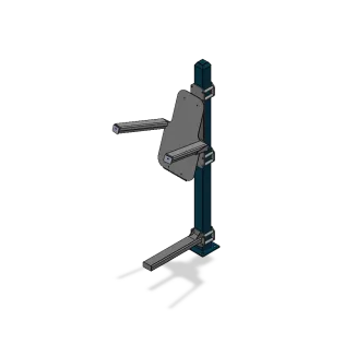 Cali-Vertical Knee Raise & Calf Raise outdoor calisthenics equipment