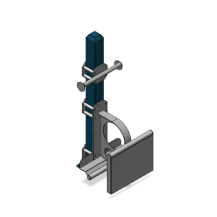 Cali-Thigh Squat Station outdoor calisthenics equipment 